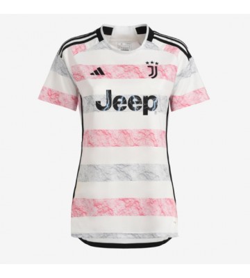 Juventus Koszulka Wyjazdowych Kobiety 2023-24 Krótki Rękaw